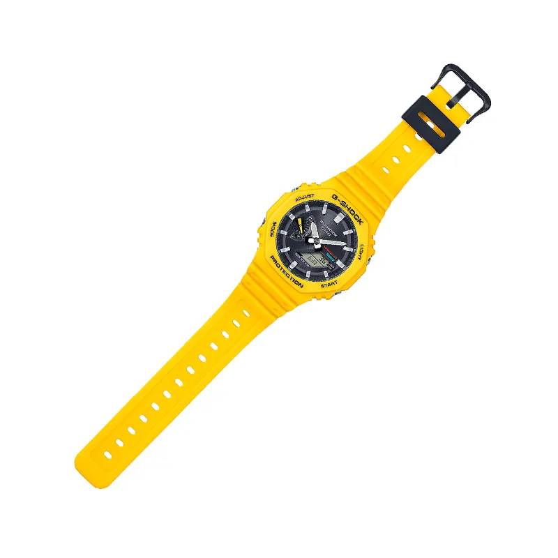 Casio G-Shock Tough Solar (Bluetooth) Yellow Men's Watch- GA-B2100C-9A